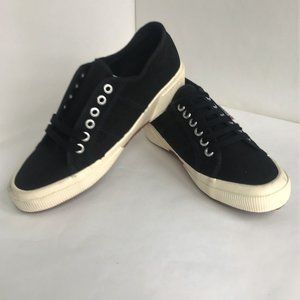 Superga Cotu Classic 2750 Black Canvas Sneakers